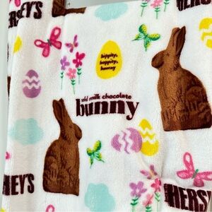 Hershey's Easter Bunny Oversized Plush Throw Blanket 60” x 70”